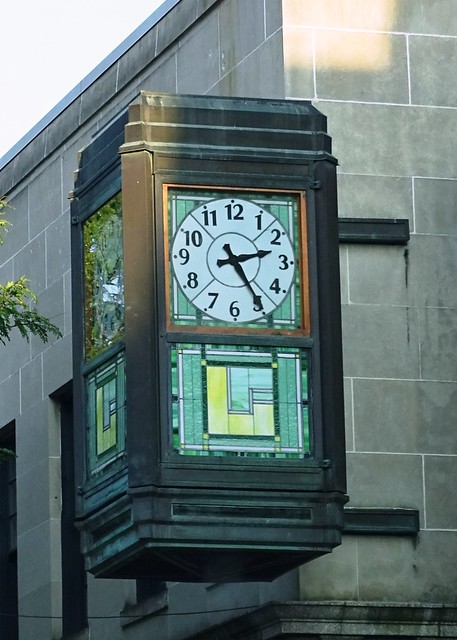 NY, Corning-Former Bank Clock