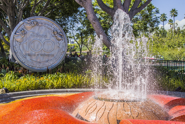 Disney Company 100'th Anniversary Medallion - Downtown Disney