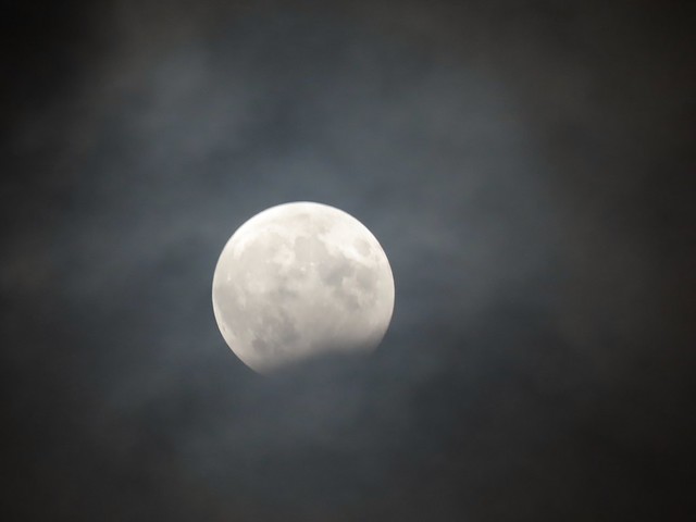 SOOC partial lunar eclipse