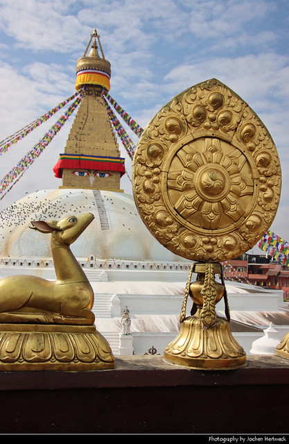 Bouddha Stupa, Boudhanath, Nepal