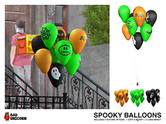 Spooky Balloons for 99L Sale!