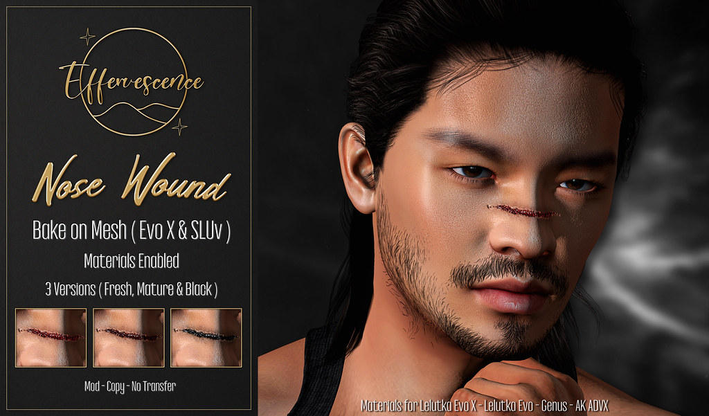 Effervescence – Nose Wound (GROUP GIFT) @Mainstore