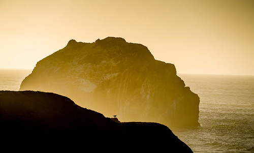 Sunset on Ewauna by writing with light 2422, Legend has it that the peoples of the coastal nations had a potlach that spanned days and Ewauna, th