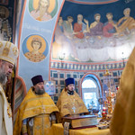 29 октября 2023, Литургия в храме в честь иконы Божией Матери Знамение (Савватьево)