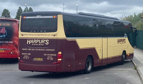 NH09 SRH ‘Harpurs Coaches’, Derby. SETRA Ka S415GT-HD /2  on Dennis Basford’s railsroadsrunways.blogspot.co.uk’