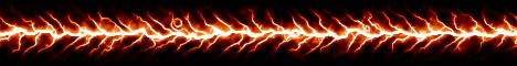 Banner with lightning bolts
