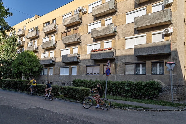 Pecs Soviet-era apartment bloc