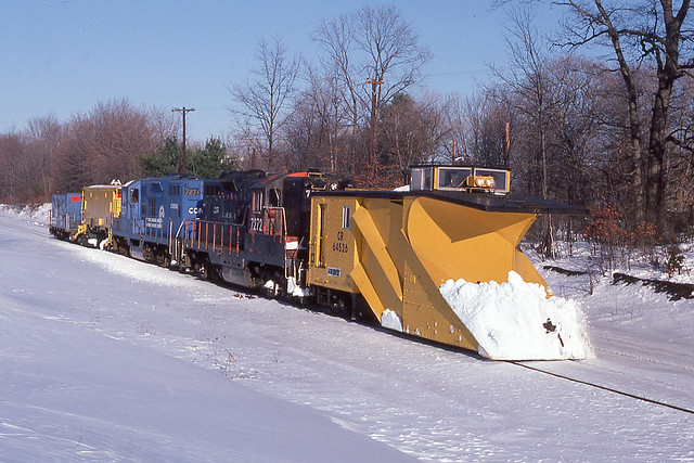 Conrail Plow Extra 7272 Mansfield, MA
