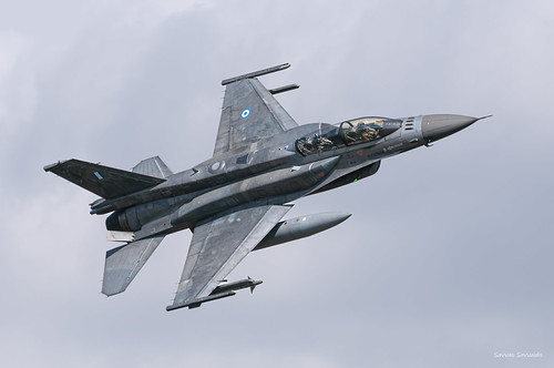 HAF F-16D Blk52+, 337M "Ghost" 110CW Larisa AB | by Savvas Savvaidis