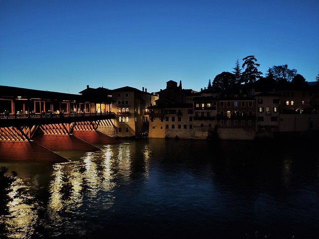Blue hour in Bassano