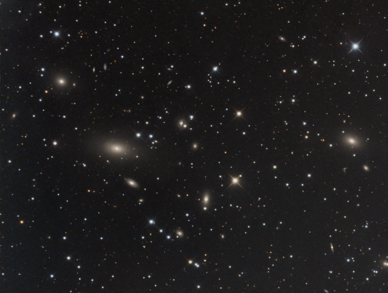 NGC 2332 + 2340 - LRGB