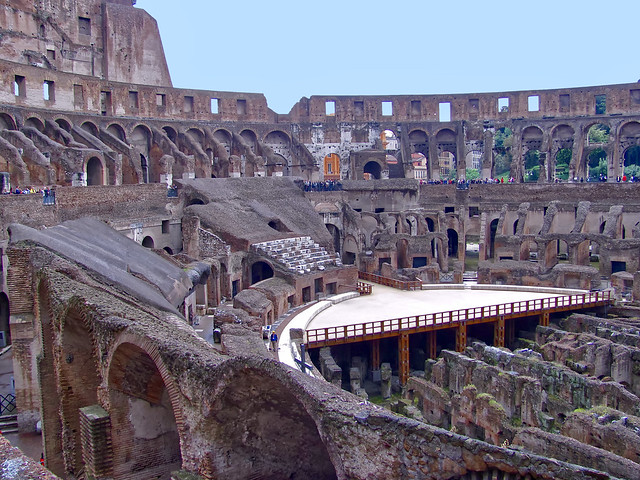 Roman Colosseum in Italy