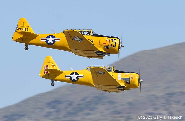 Reno Air Races 2023 - T-6 Bronze Race