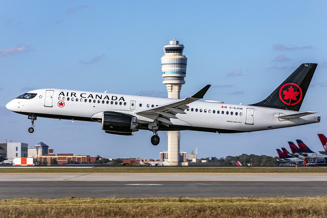 C-GJXW - Airbus A220-300 - Air Canada - KATL - 29 Oct 2023