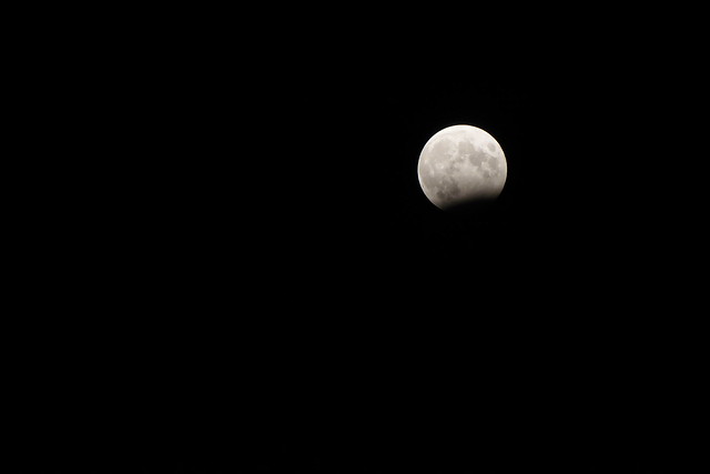 My eclipsed moon