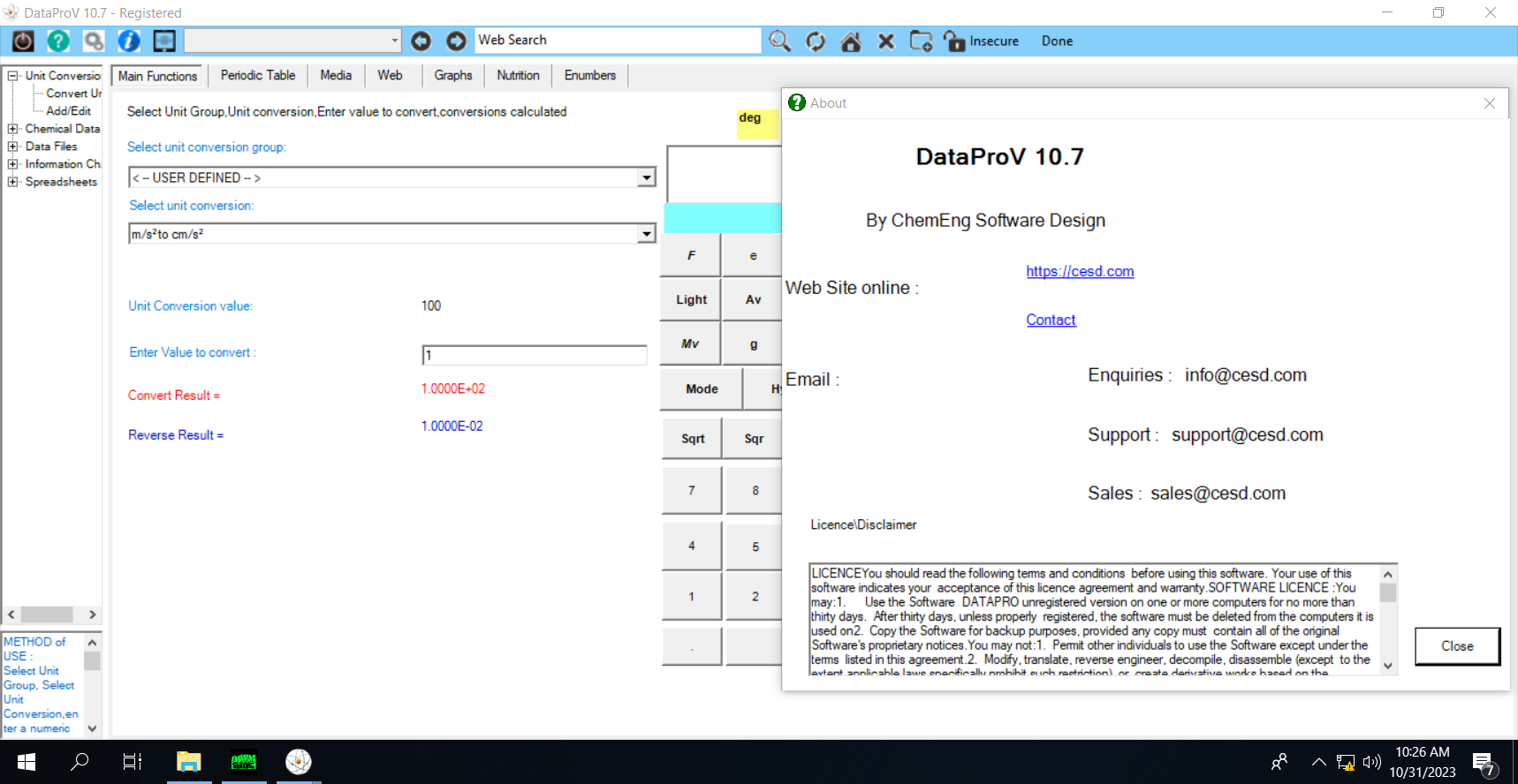 Working with DataPro 10.7 full license