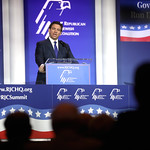 Ron DeSantis Florida Governor Ron DeSantis speaking with attendees at the Republican Jewish Coalition&#039;s 2023 Annual Leadership Summit at the Venetian Convention &amp;amp; Expo Center in Las Vegas, Nevada.

Please attribute to Gage Skidmore if used elsewhere.