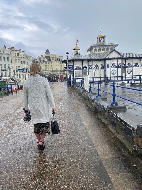 Wet and windy Eastbourne 27 to 29th October 2023
