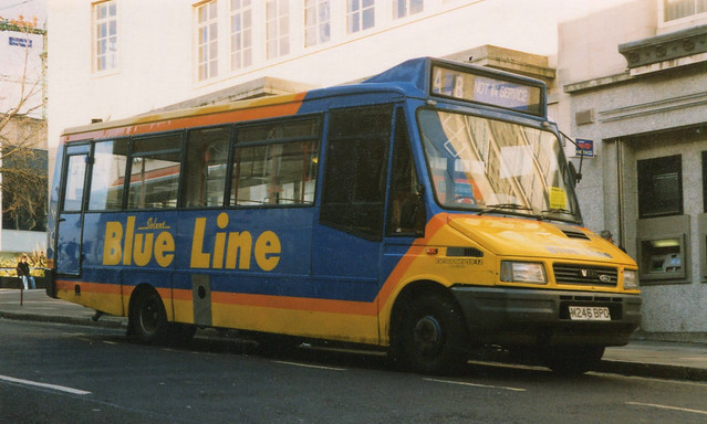 Solent Blue Line . 246 M246BPO . Hanover Buildings, Southampton .