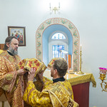 31 октября 2023, Литургия в храме в честь апостола и евангелиста Луки (Тверь)