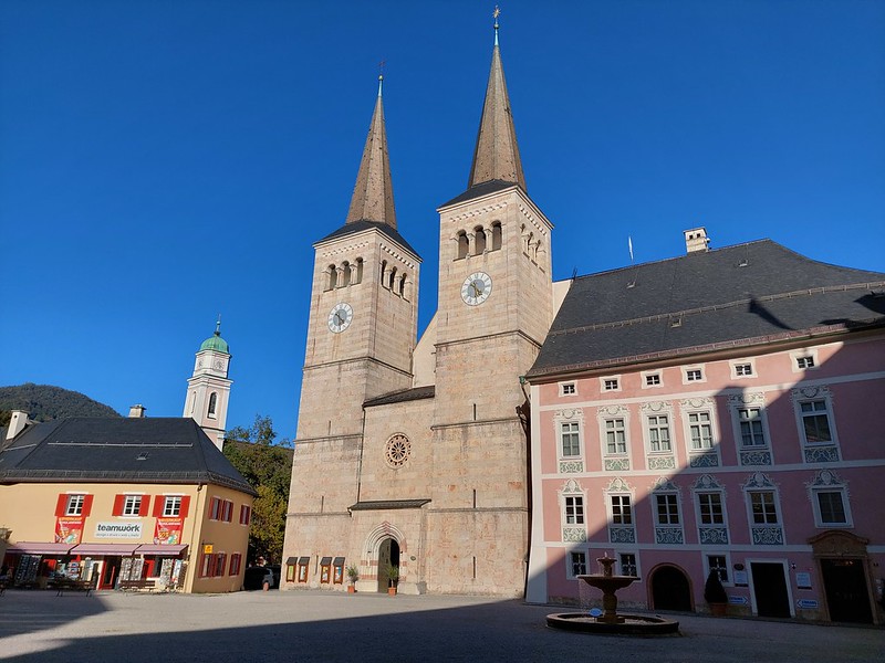 Stiftskirche und Schloss Berchtesgaden