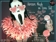 #187# Horror Mask in Love AD 69Ls for 24 hours