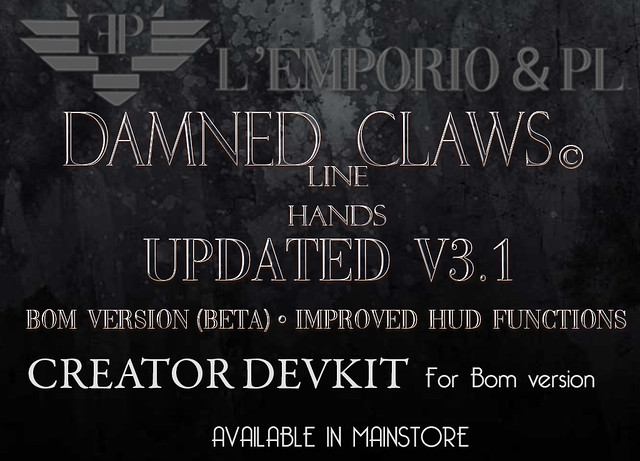 L'Emporio&PL-Update Damned Claws Hands--