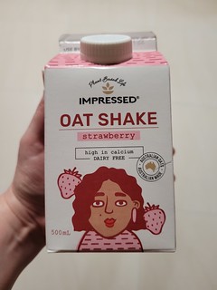 Impressed Strawberry Oat Milk