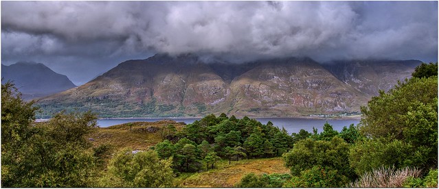 Loch Torridon and It's Mountains. Torridon. Scotland.
