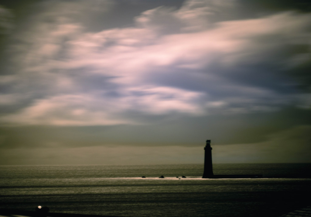 infrared phare des barges