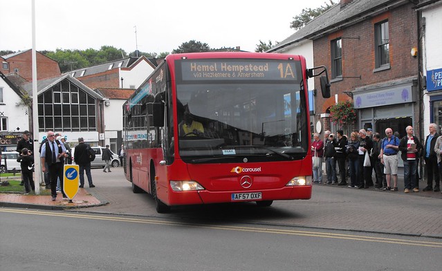 860, AF57 OXF, Mercedes Benz Citaro @ Chesham 2023