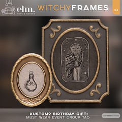 Elm. Witchy Frames - Gift