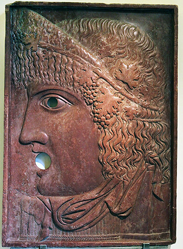 Bas-relief in Rosso Antico