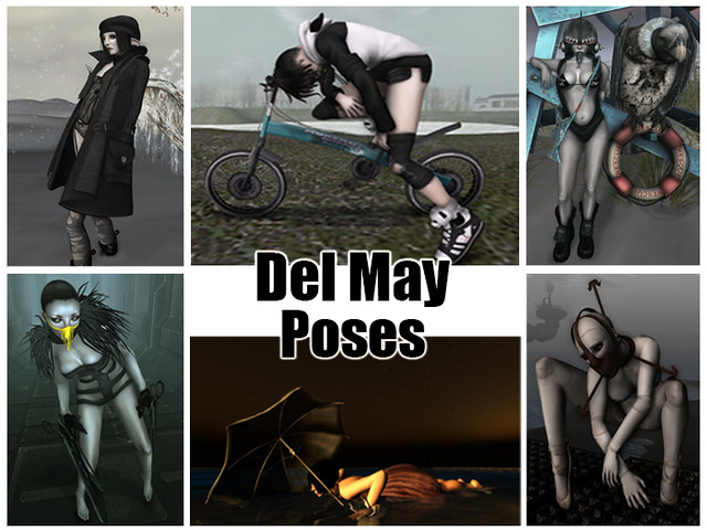 Del May on MP - Creative Poses Set #2