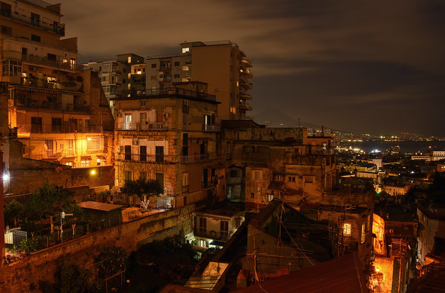 Naples in the Night