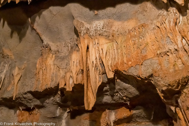 Sights inside Endless Caverns, New Market, Virginia
