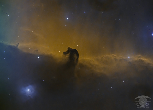 Horsehead Nebula - HHO palette