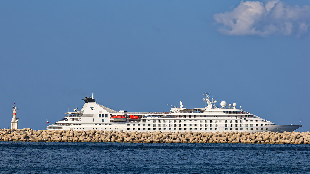 Lemnos (Star Legend Visits Myrina Harbour)  NE Aegean - Greece (Olympus OM-1 & M.Zuiko 12-100mm F4 Pro Zoom Lens)