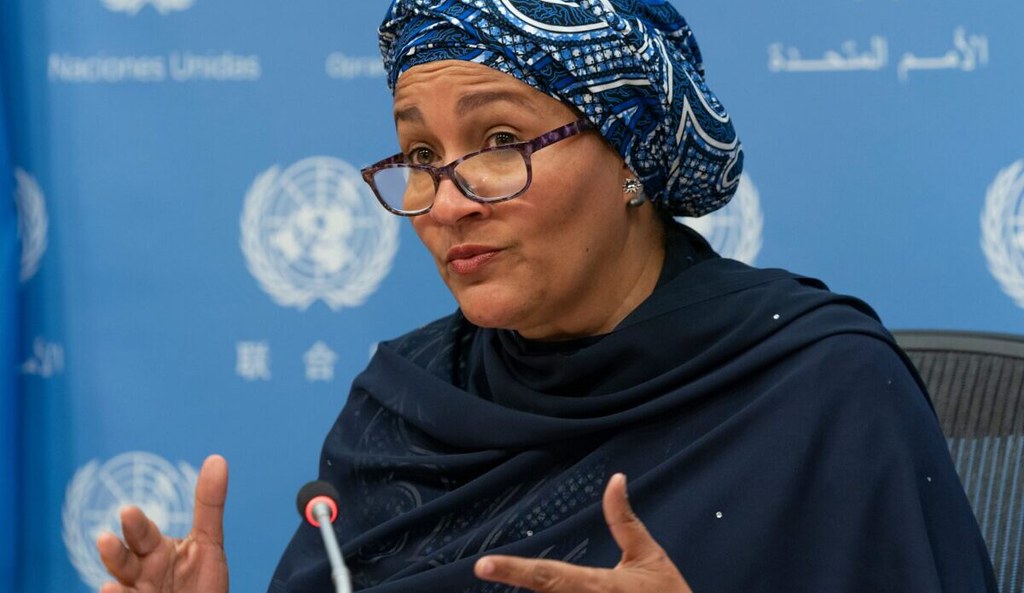 聯合國副秘書長阿米娜（Amina Mohammed）。圖片來源：聯合國