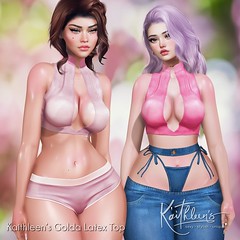 Kaithleen's Golda Latex Top @ FaMESHed + GIVEAWAY