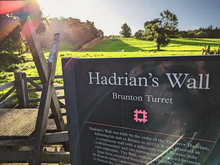 Hadrian's Wall Trip - Checking out Brunton Turret | Low Brunton England