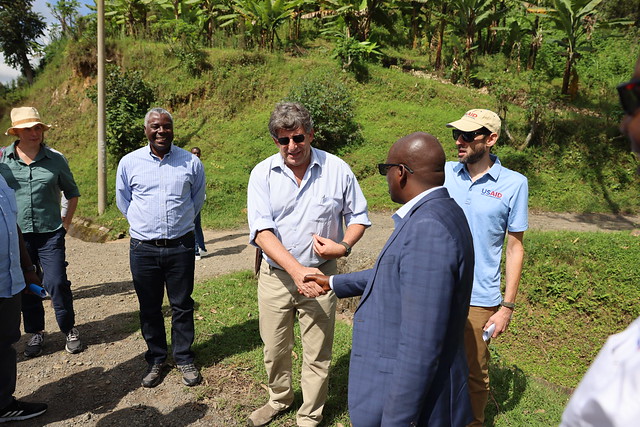 USAID DAA delegation visit AID_I GLR Project in Rwanda