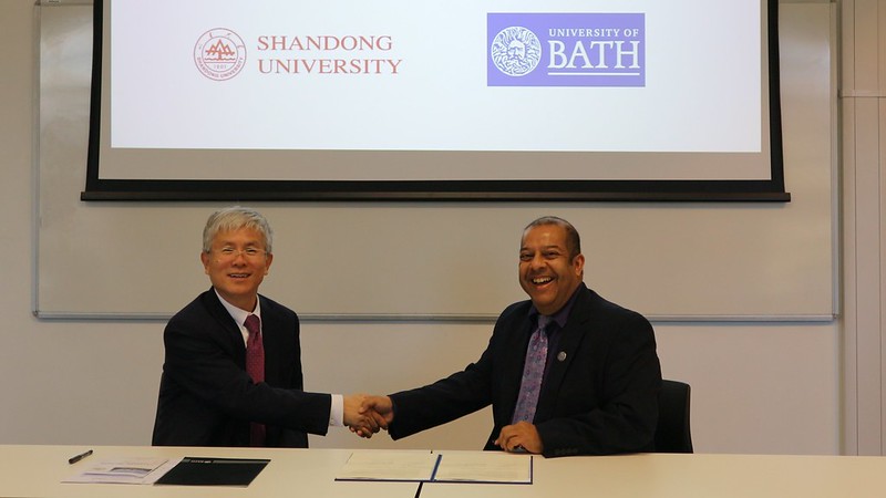 Shandong University visiting the University of Bath