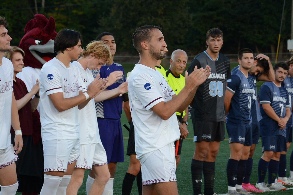 RCNJ Men's Soccer Team Play First Home Game Under The Lights