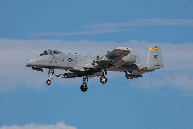 80-0279/DM Fairchild A-10C Thunderbolt II of USAF 357th Fighter Squadron 'Dragons'/355th Fighter Wing | DMA 09/Aug/2023