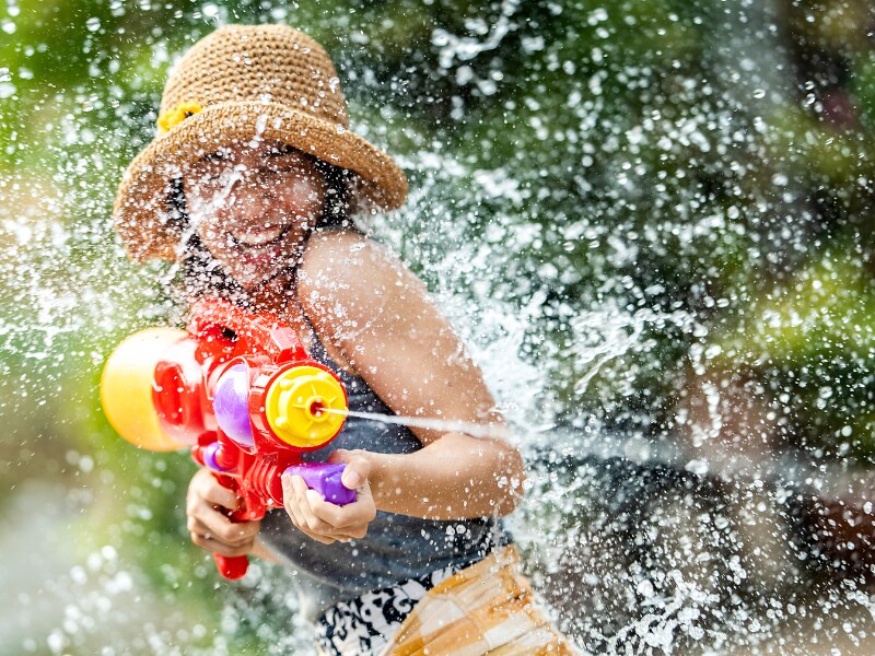 Bucket list things to do in Thailand - Thai New Year Songkran