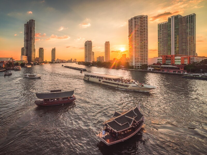 Bucket list things to do in Thailand - Cruise the Chao Phraya River