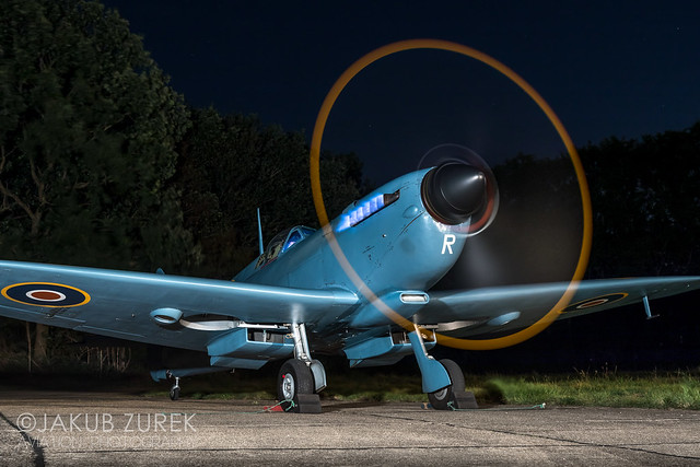 Supermarine Spitfire PR Mk XI PL965 | Hangar 11 Nightshoot
