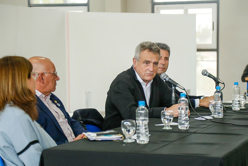 2023-11-02 PRENSA: Uñac y Rossi participaron de una clase pública que ofreció la Universidad Nacional de San Juan