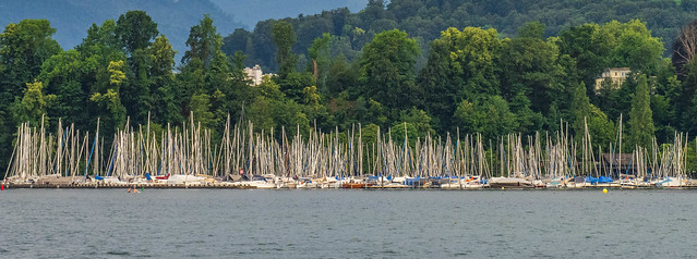 Lago de los cuatro Cantones o lago Lucerna, Suiza